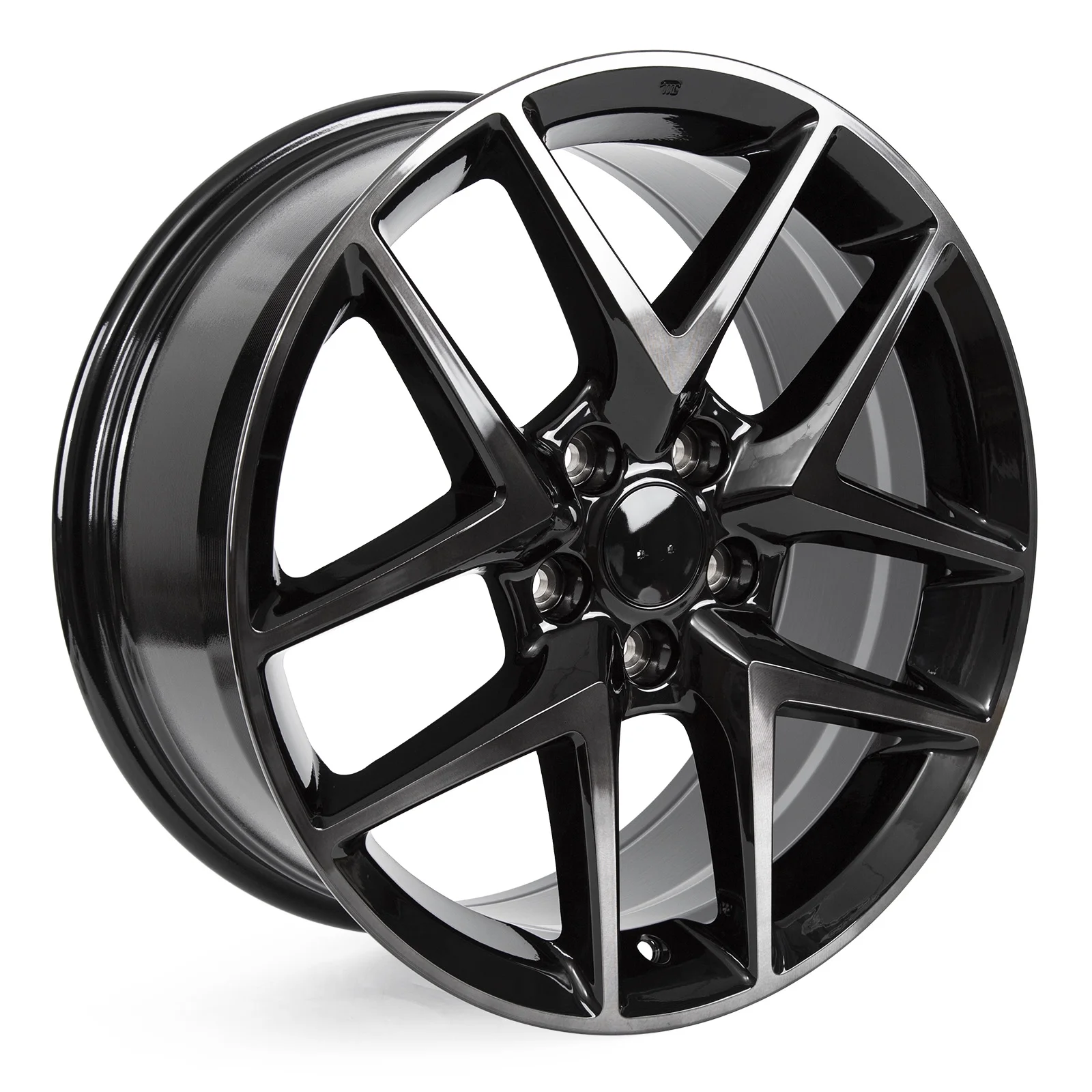 New 18" x 8" Alloy Wheel Rim 2022-2025 for Honda Civic, 18 Inch Machined Smoked Black Replacement Wheels - Image 3