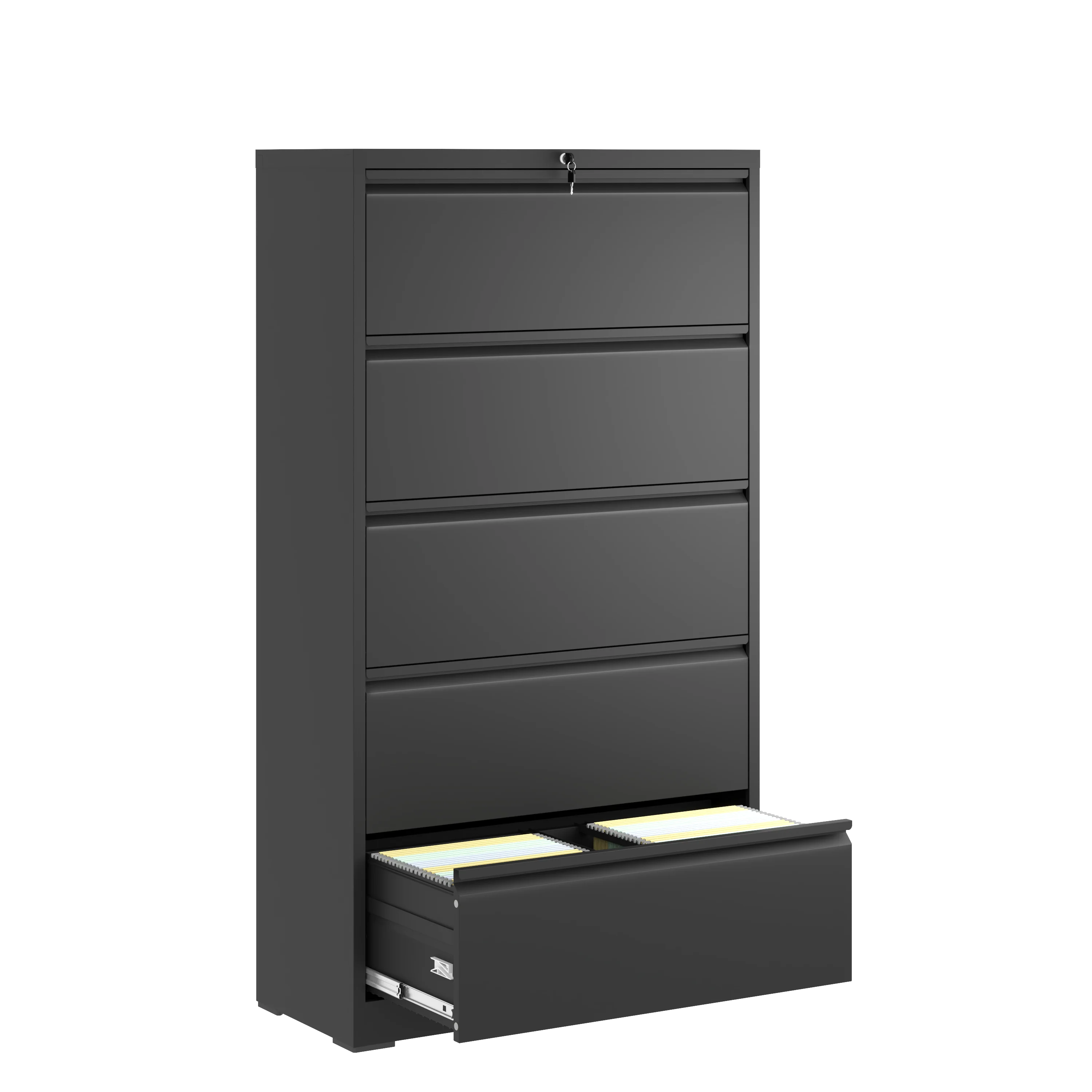 Daatumm 2-Drawer Vertical File Cabinet with Lock, Steel Metal Office  Home Storage for A4/Letter/Legal Size Documents(2 Drawers-1/White)