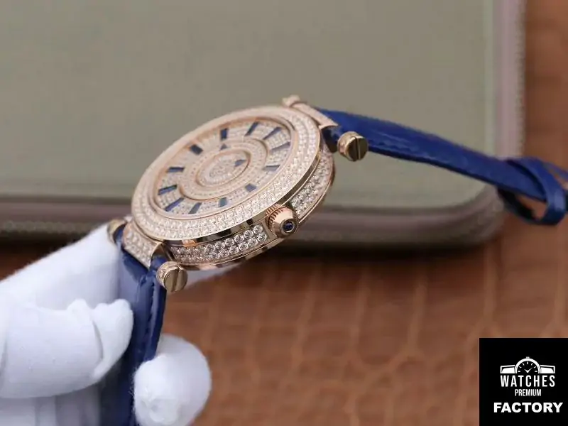 Franck Muller Double Mystery D 3R CD 42 Rose Gold Diamond Dial