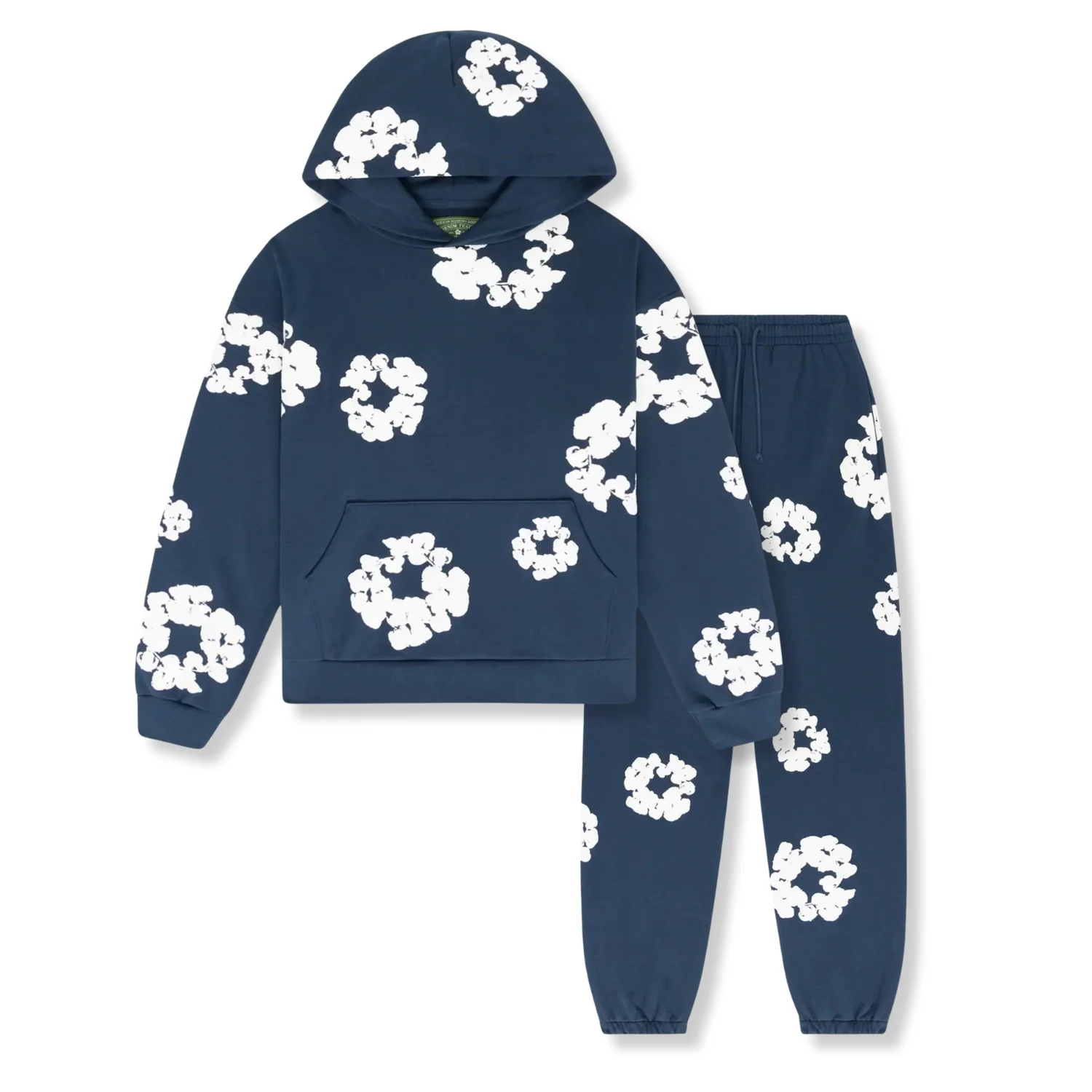 Ensemble confortable bohème floral