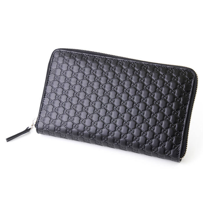 GUCCI グッチシマレザー 長財布 391465 ギフト包装