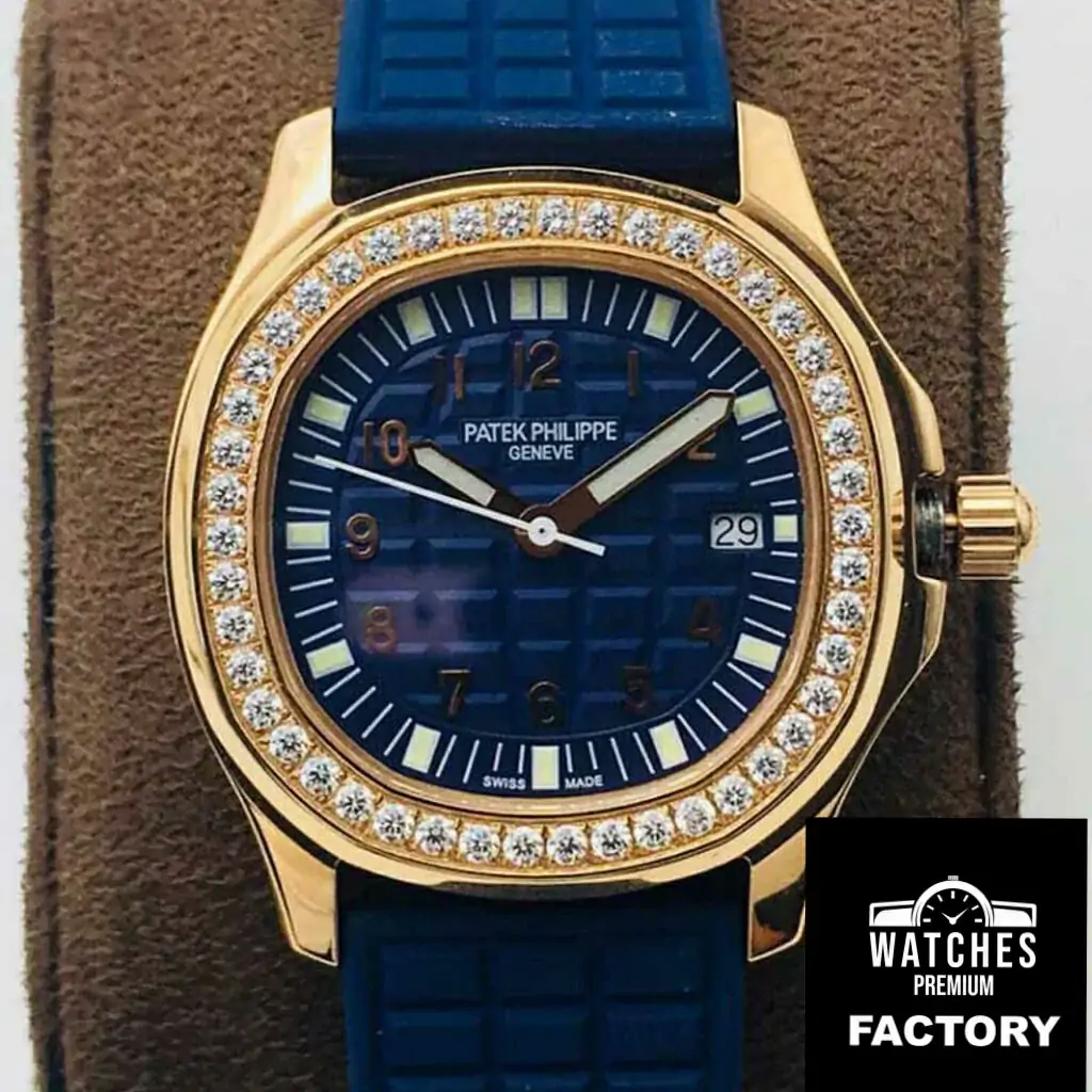 Patek Philippe Aquanaut 5067A Quartz Movement PPF Factory Diamond Bezel