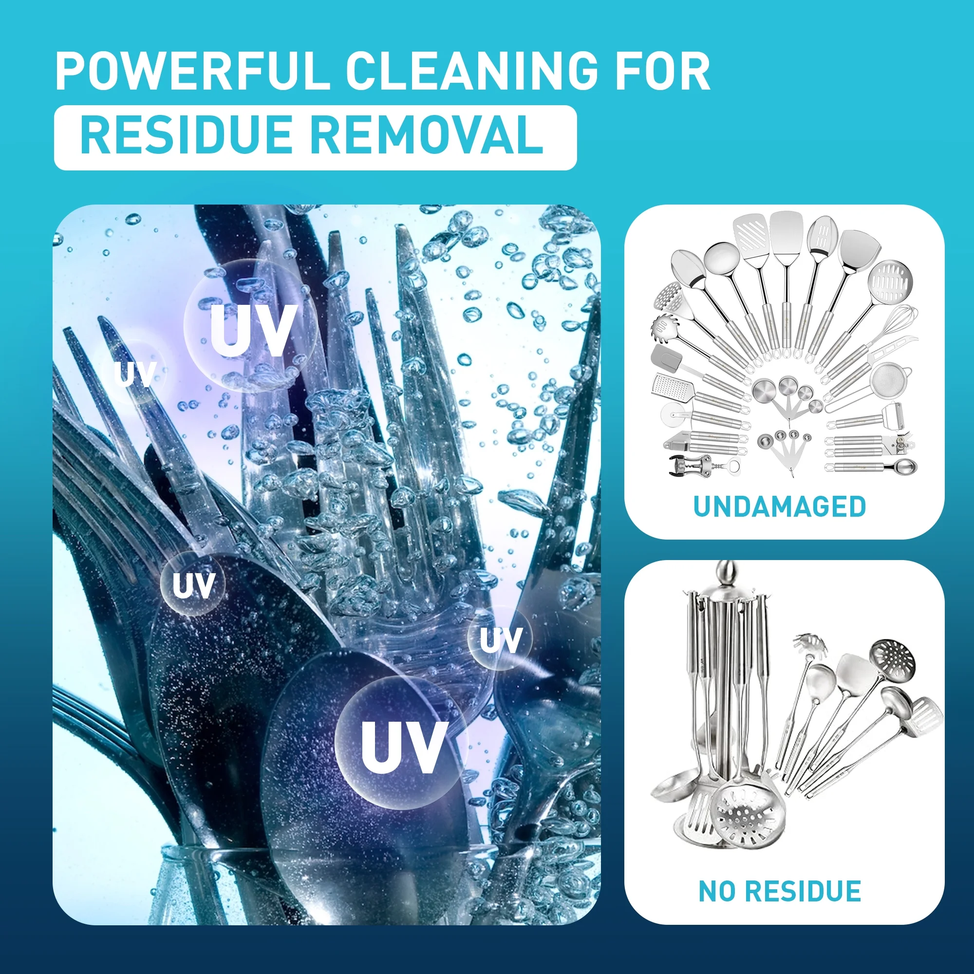 Portable Countertop Dishwasher with 4 Washing Programs and 360�� Dual Spray - Image 5