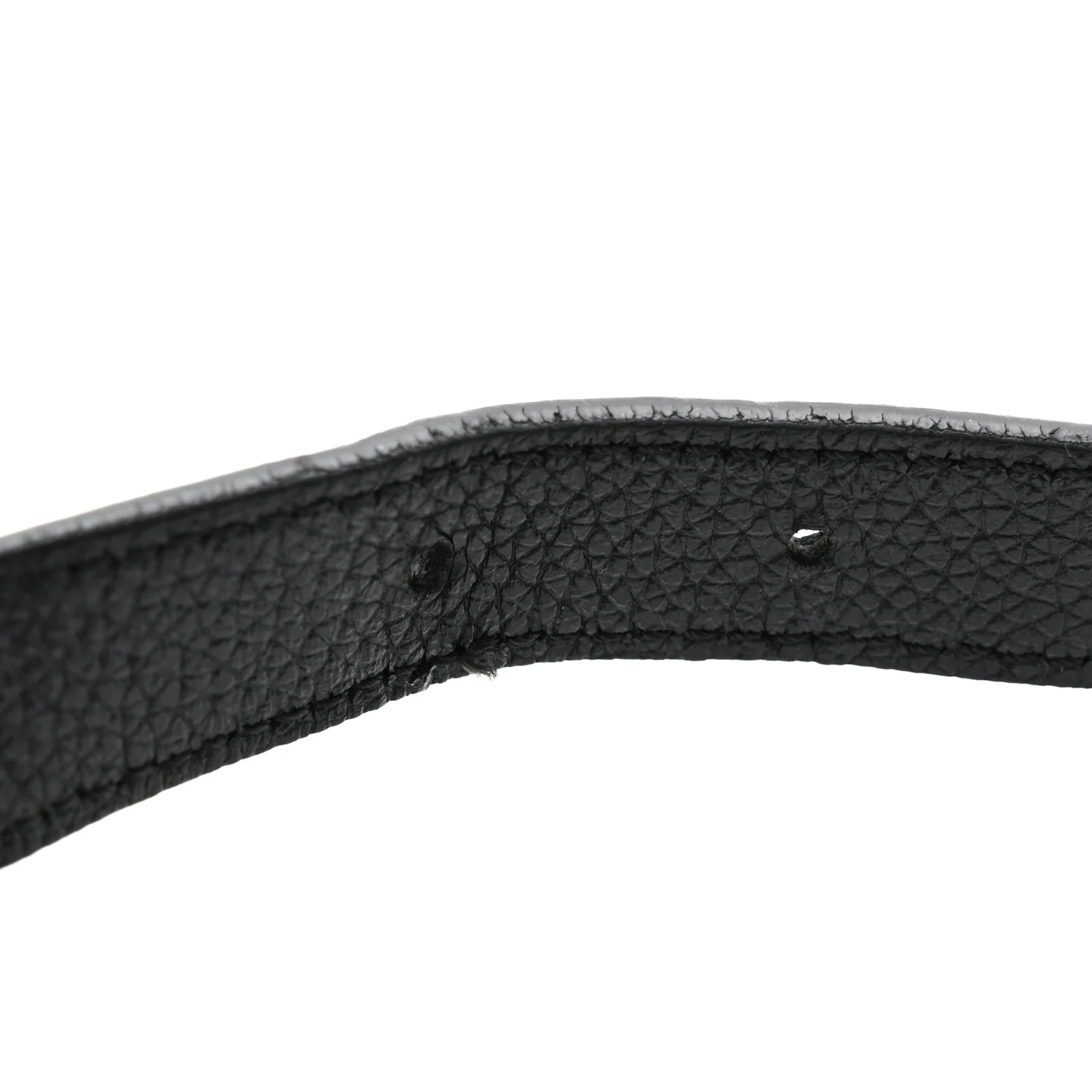Grained Calfskin Quilted Waist Belt Bag Black