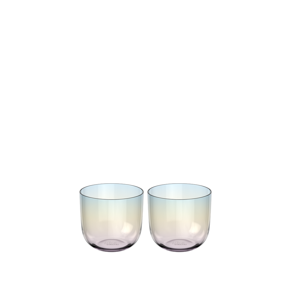 Like Glass Water glass - Multi-colored, 6.8 oz, crystal glass