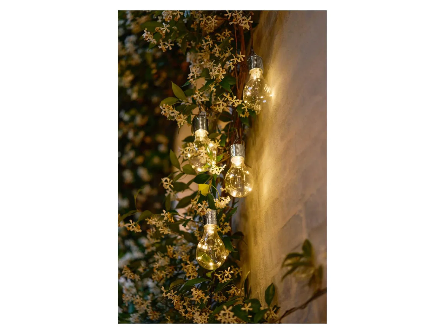 LIVARNO Lot de 5 Ampoules solaires LED
