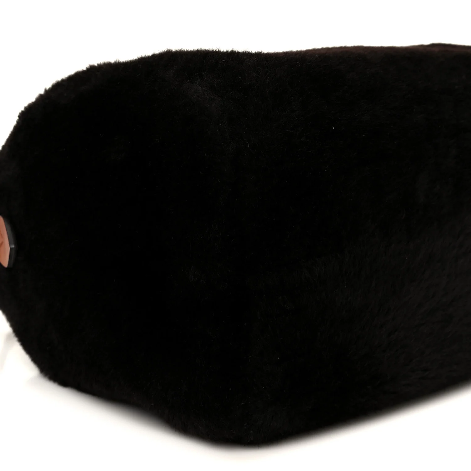 Shearling Monogram LV Ski Cozygram Speedy Bandouliere 25 Chocolate Cream