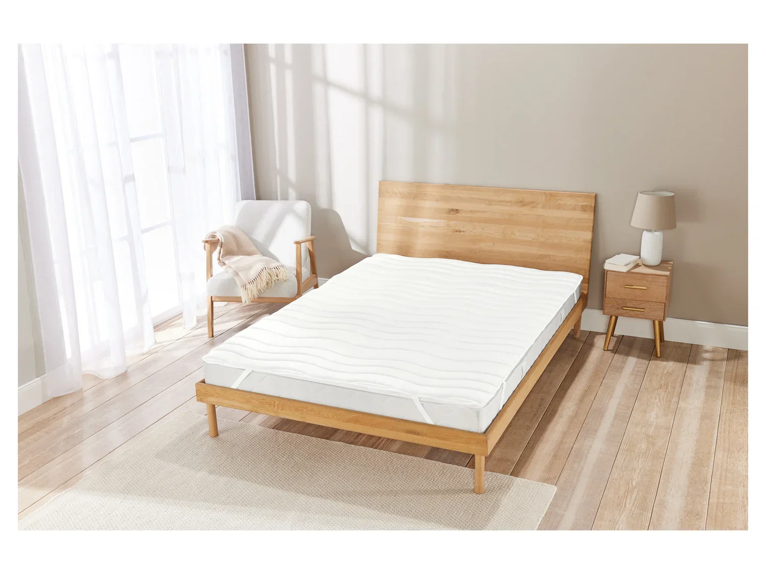 LIVARNO home Surmatelas King Size, 160 x 200 cm