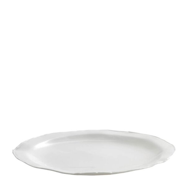 Perfect Imperfection serveringsfat M 30x30x2 cm hvit