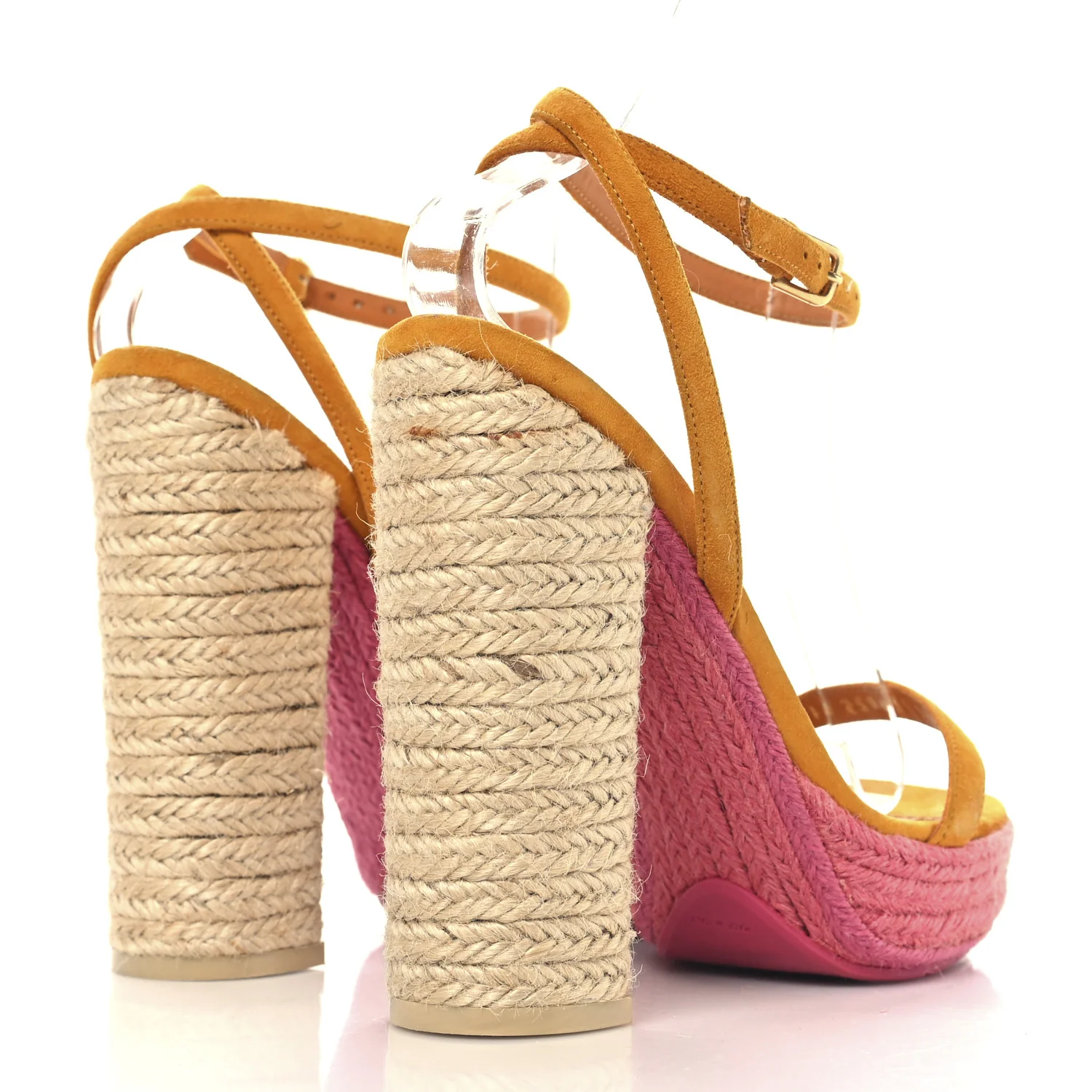 Suede Riviera 105 Espadrille Sandals 37 Multicolor