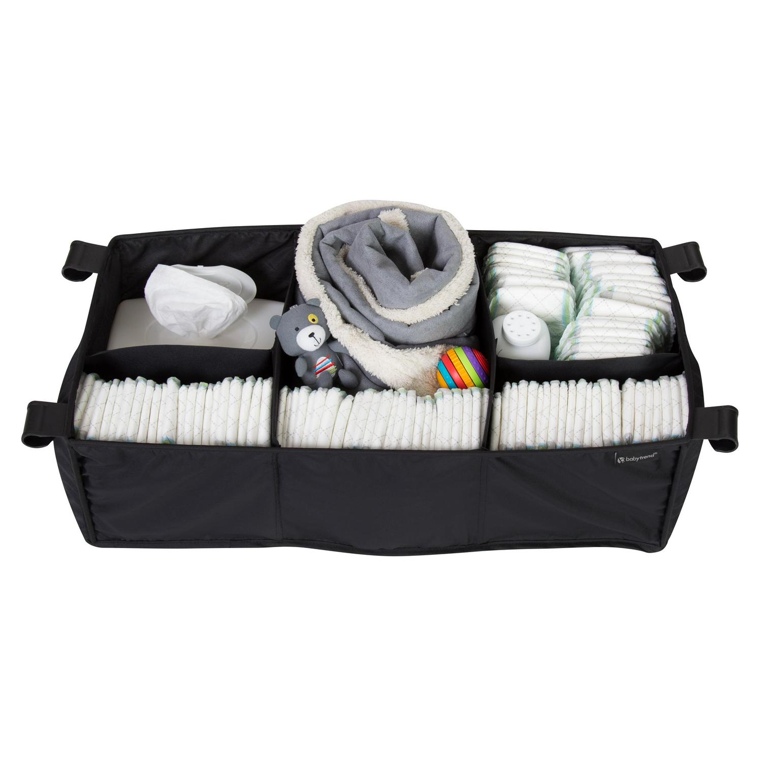 Twins Nursery Center Playard with Travel Bag Circle Tech Multi-Color Black - Image 4
