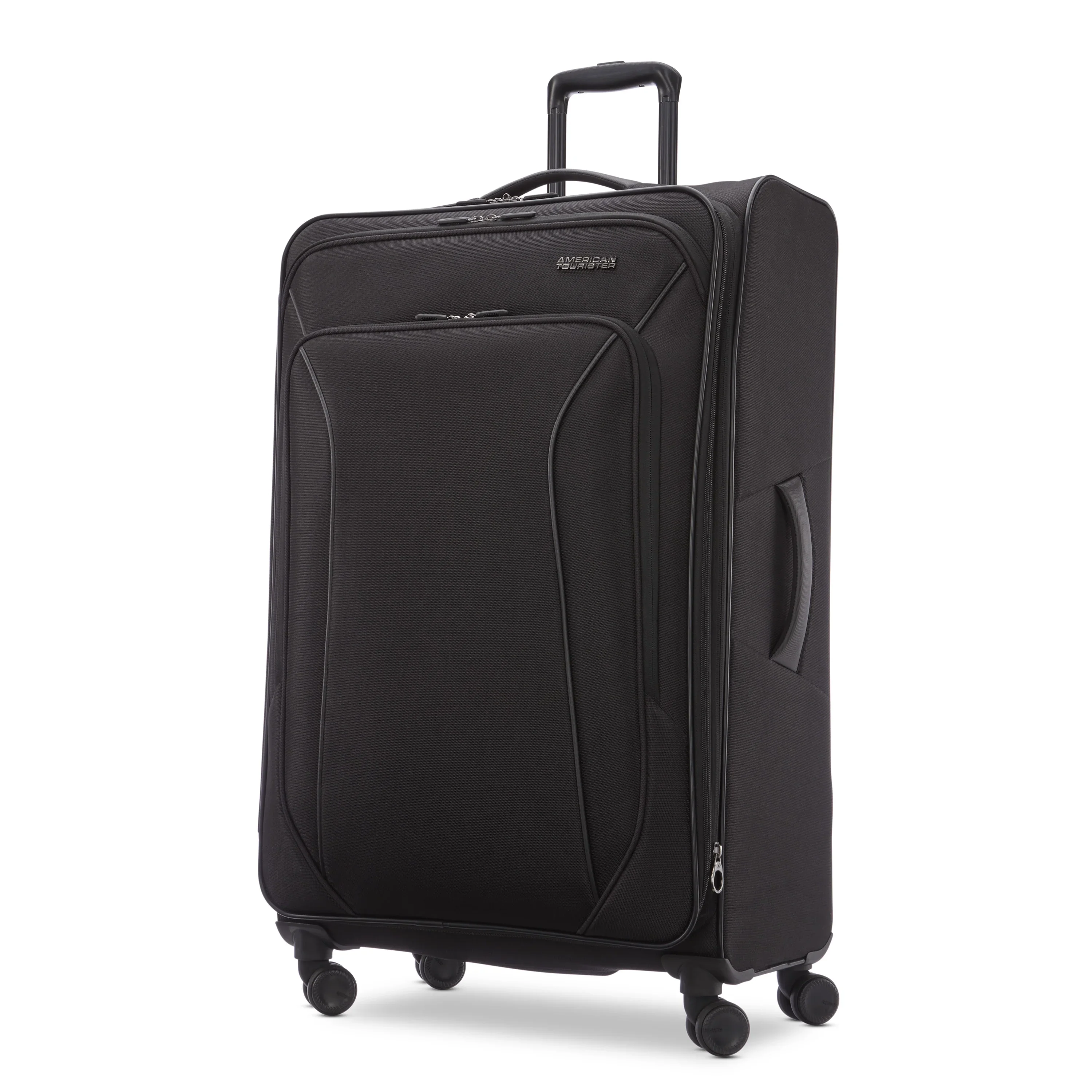 American Tourister X-Lite 3-Piece Luggage Set with Spinner Wheels - Light Grey