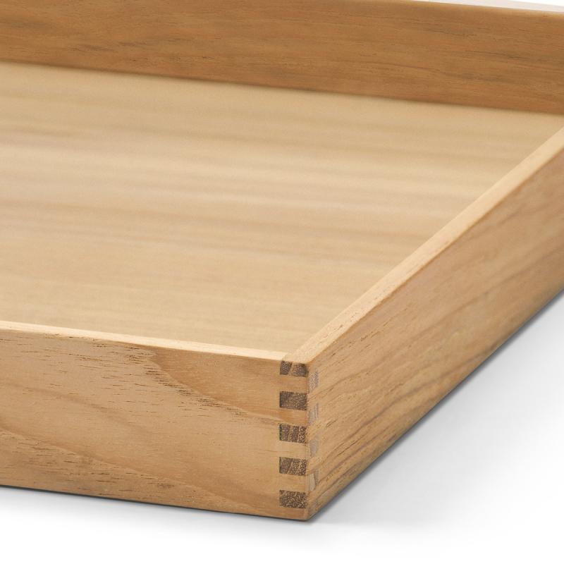 Even teak brett medium 28x36 cm nupo oyster white