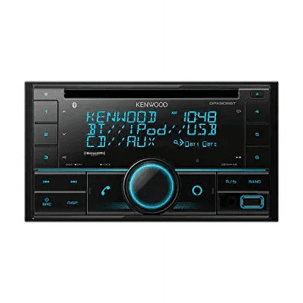 DPX505BT Double DIN in-Dash CD Car Stereo. AM/FM with Bluetooth, Amazon Alexa Voice Control, High-Contrast 3-line Display with Variable-Color Illumination - Image 3
