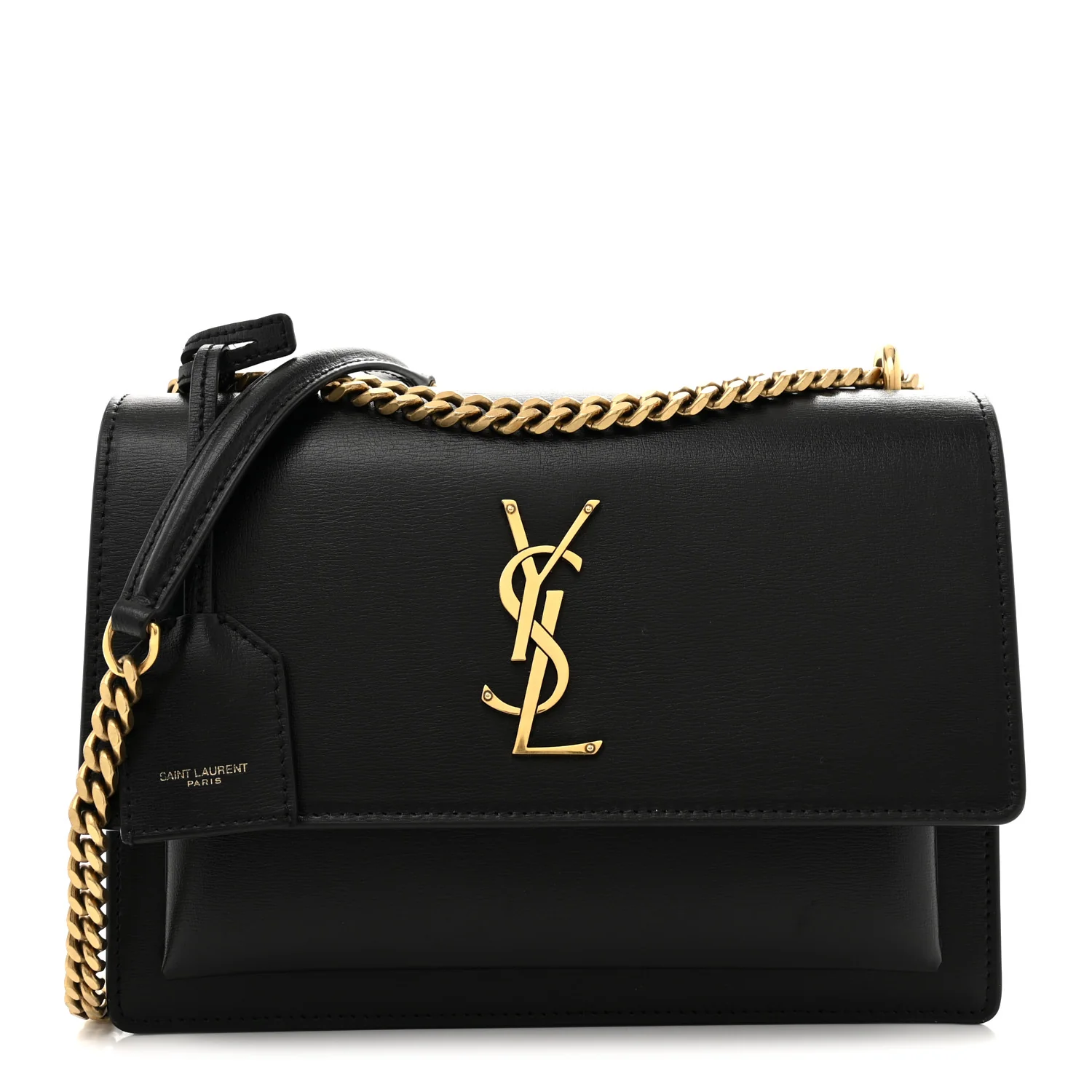 Calfskin Medium Monogram Sunset Black