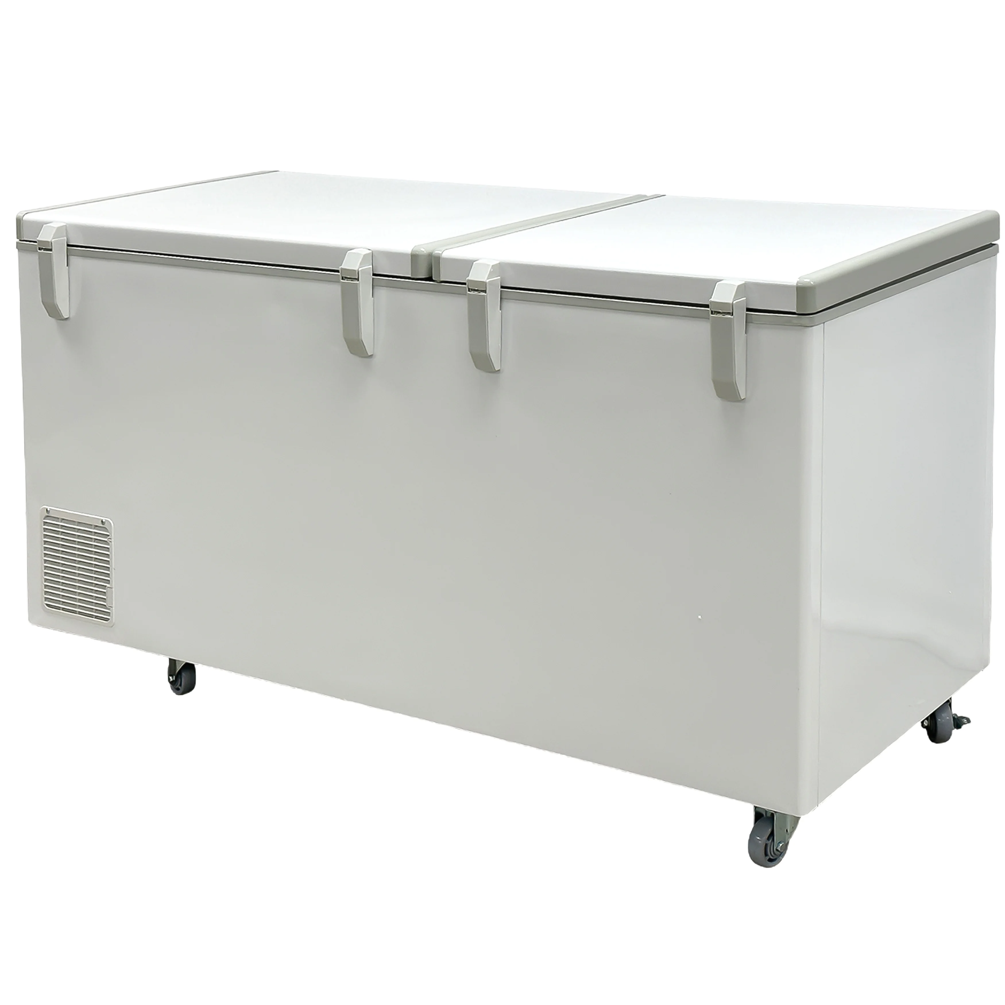 72 Commercial Chest Freezer - 620 L (18 Cu. Ft.) Capacity, Dual Hinged Lids, Digital Temperature Control