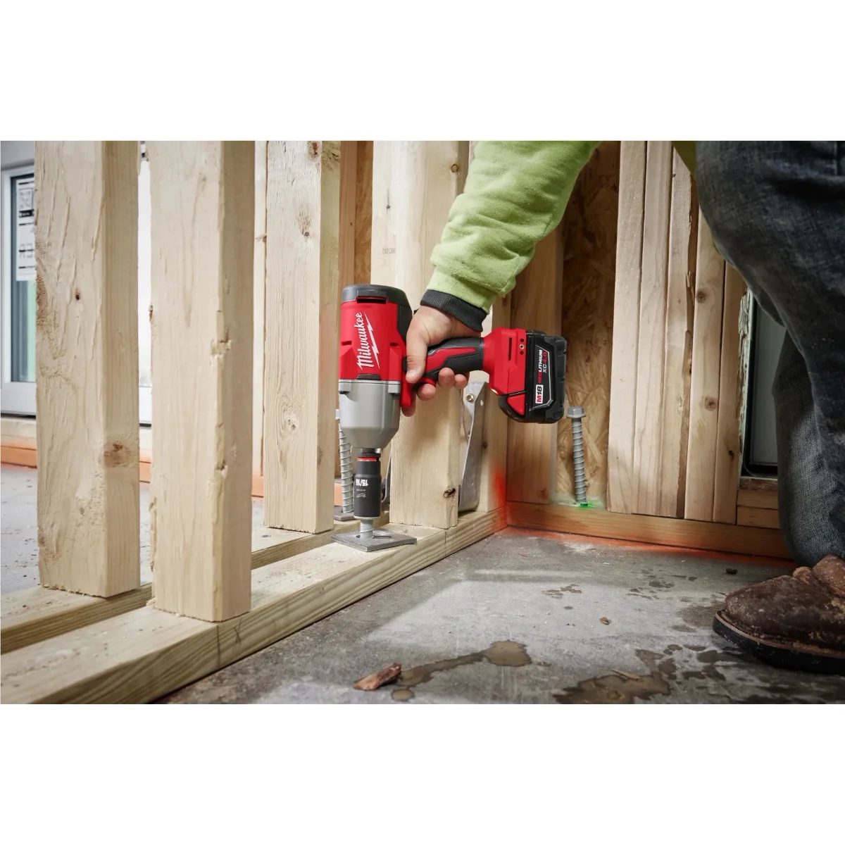 2666-21B 18V, 1/2" Cordless Friction Ring Impact Wrench - Image 7