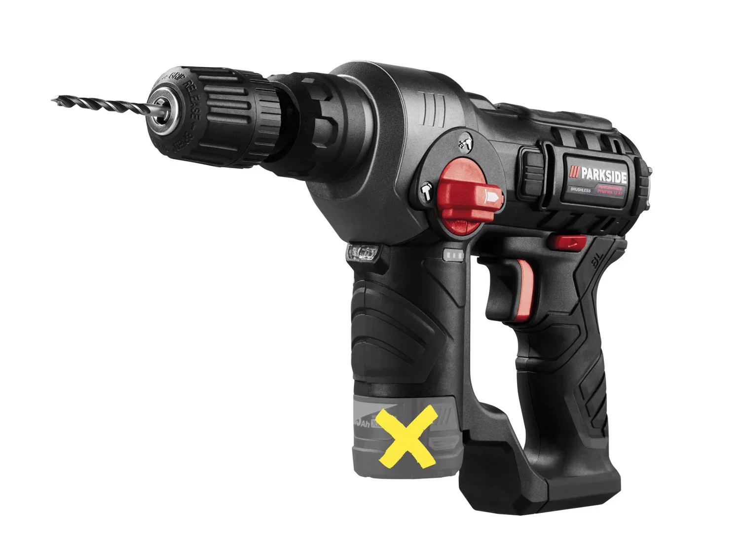 PARKSIDE PERFORMANCE Marteau perforateur sans fil PBHAP 12 A, 12 V