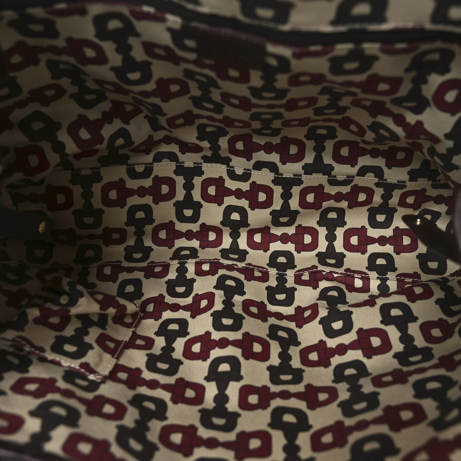 Guccissima Medium Princy Tote Dark Brown