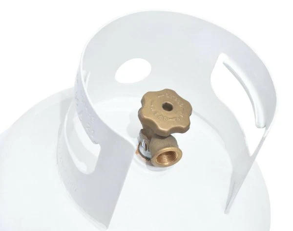 Bouteille de propane en acier de 60 lb (2025) rechargeable avec valve anti-retour, neuve.