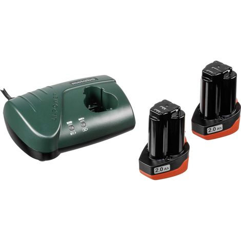 Metabo – Perceuse-visseuse sans fil 10.8V 2x2Ah – 600080500 – Moteur Brushless – Couple 34Nm pour perçage bois et métal – Coffret avec chargeur LC 40 — vue 5