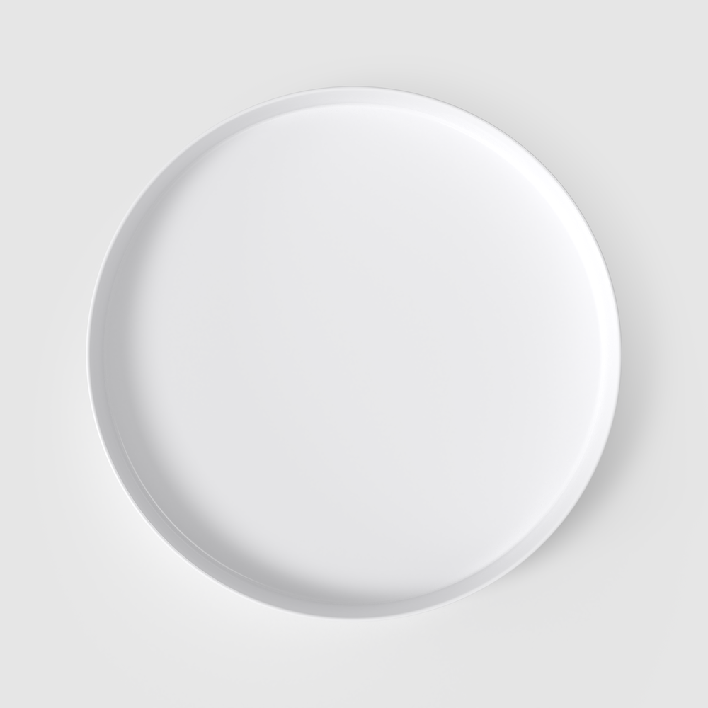 MetroChic Centerpiece bowl - White, 44 oz, Premium Bone Porcelain