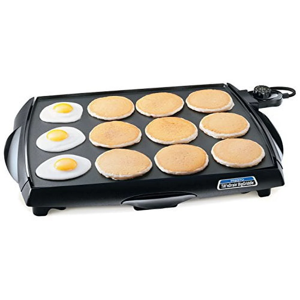 Tilt 'N' Drain Big Griddle Electric Cool-Touch Griddle 07046 - Image 3