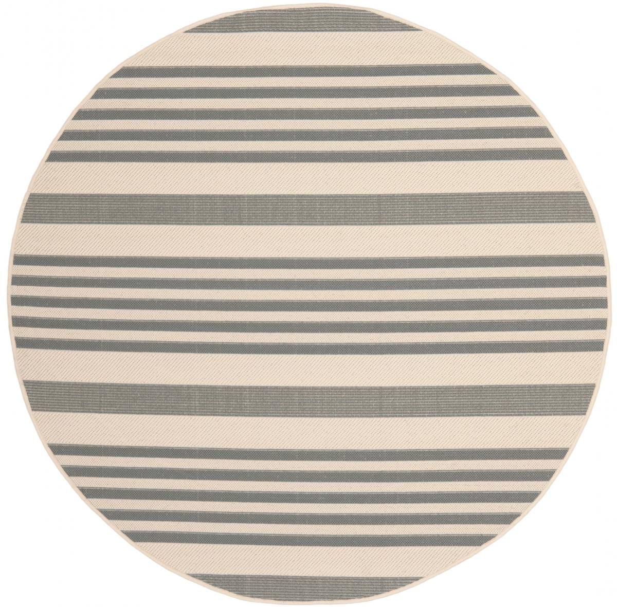 Safavieh Courtyard Grey & Bone 2'-3