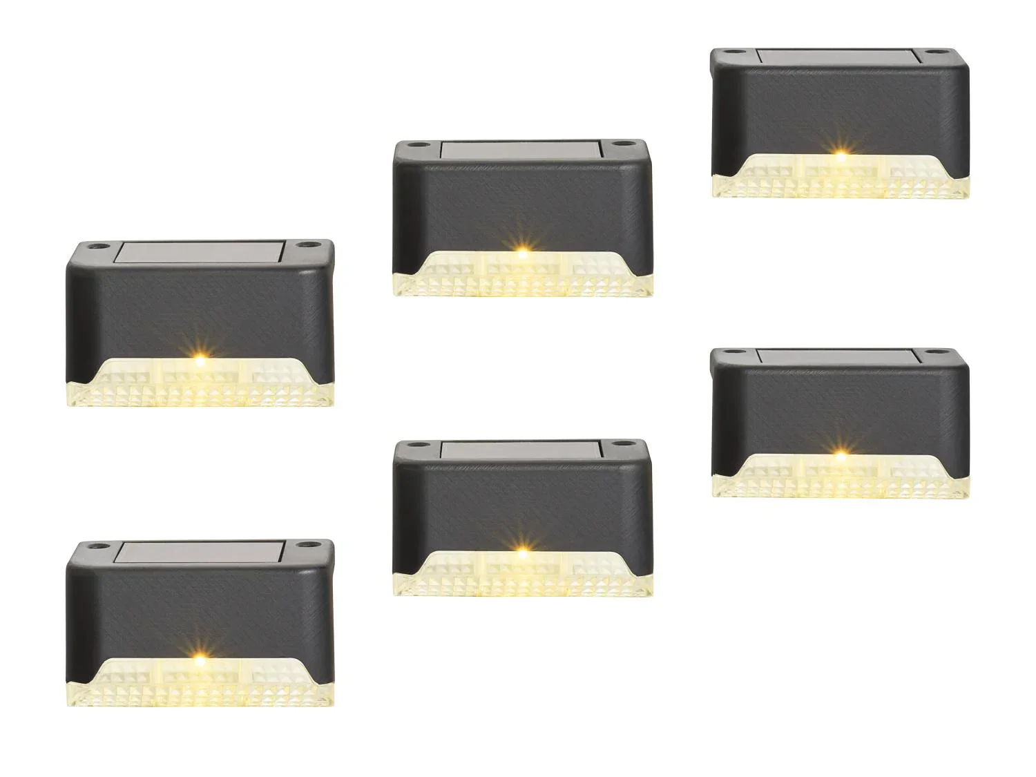 LIVARNO Lot de 6 lampes solaires  LED