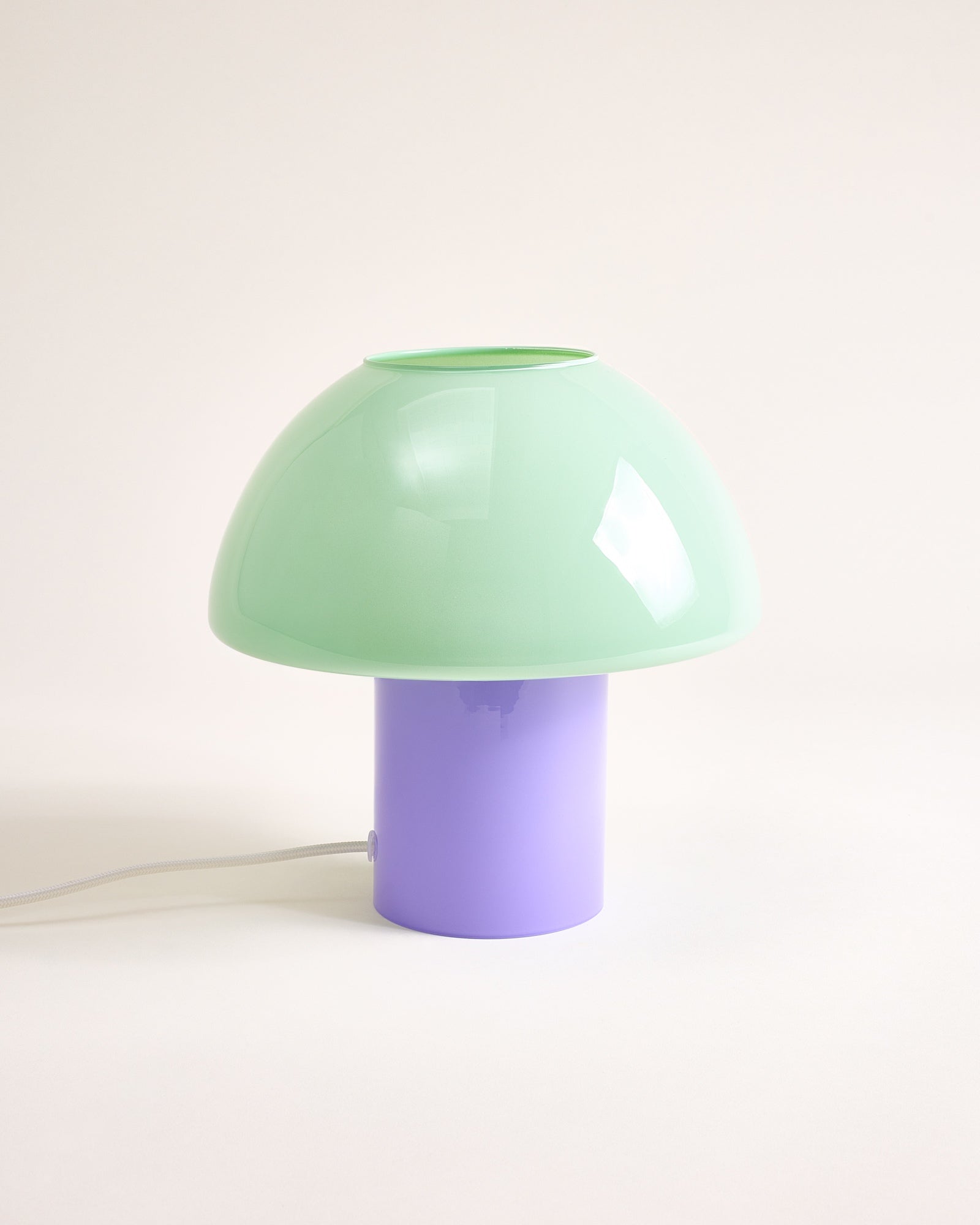 COGUMELO - GLASS LAMP MINT PURPLE