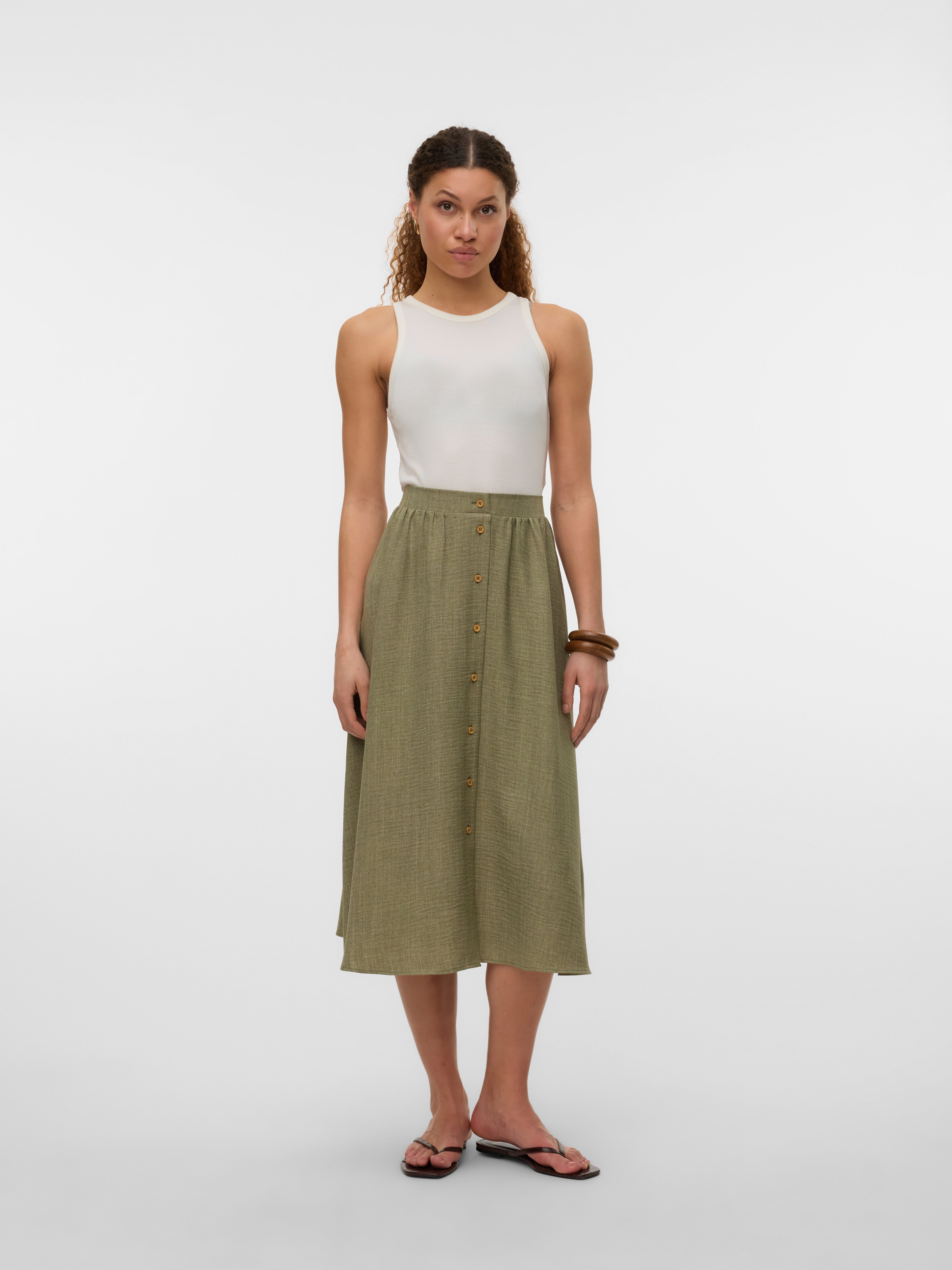 VERO MODA® VMMELANEY High waist Long skirt