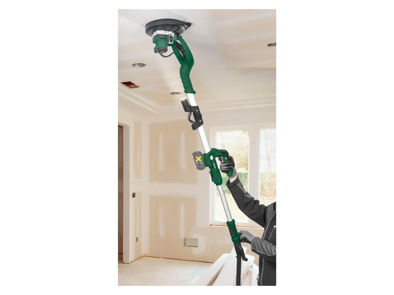 PARKSIDE Ponceuse mur et plafond sans fil, PWDSA 20-Li A1, 20 V