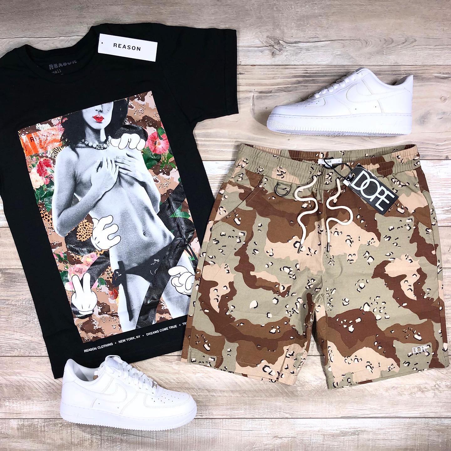 Ensemble de t-shirts à manches courtes Suitmens pour hommes, motif broderie artistique 043