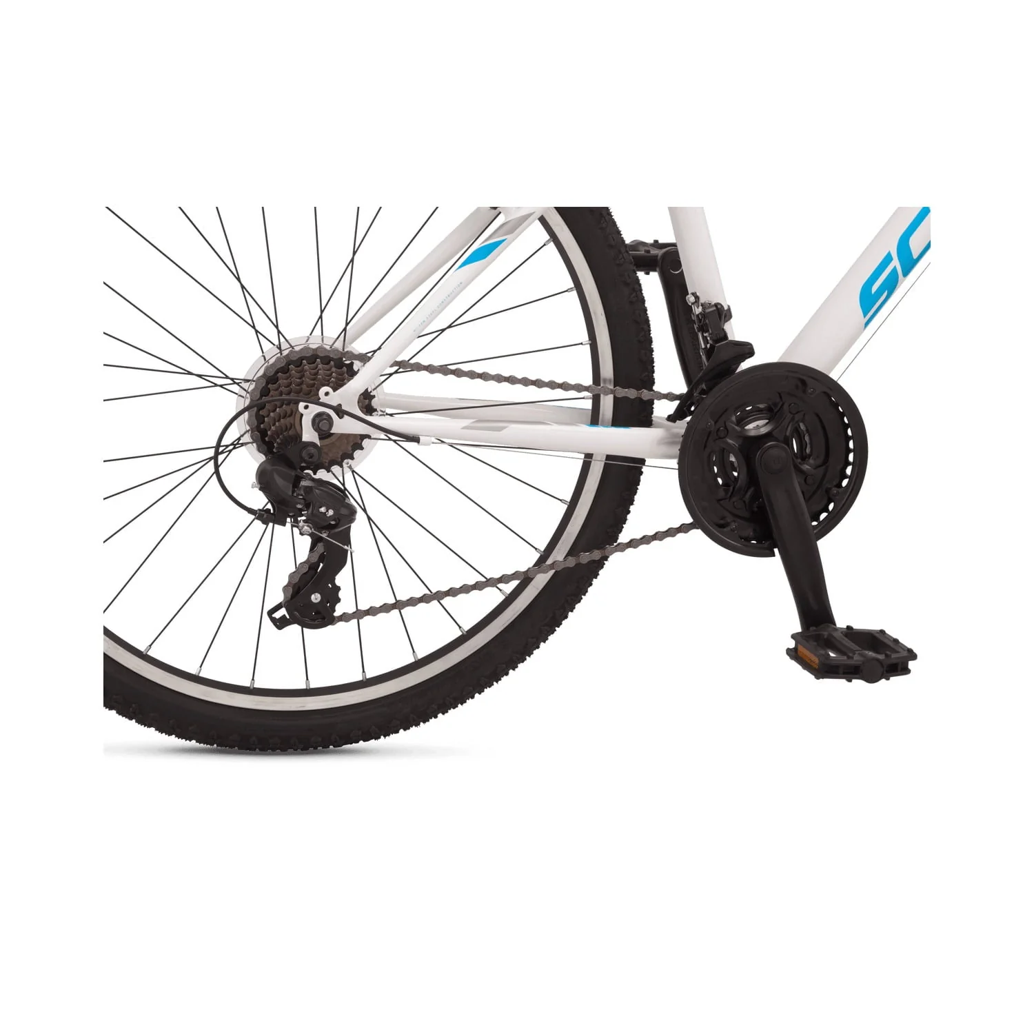 Schwinn High Timber Bike Women's ATB, White Image 7
