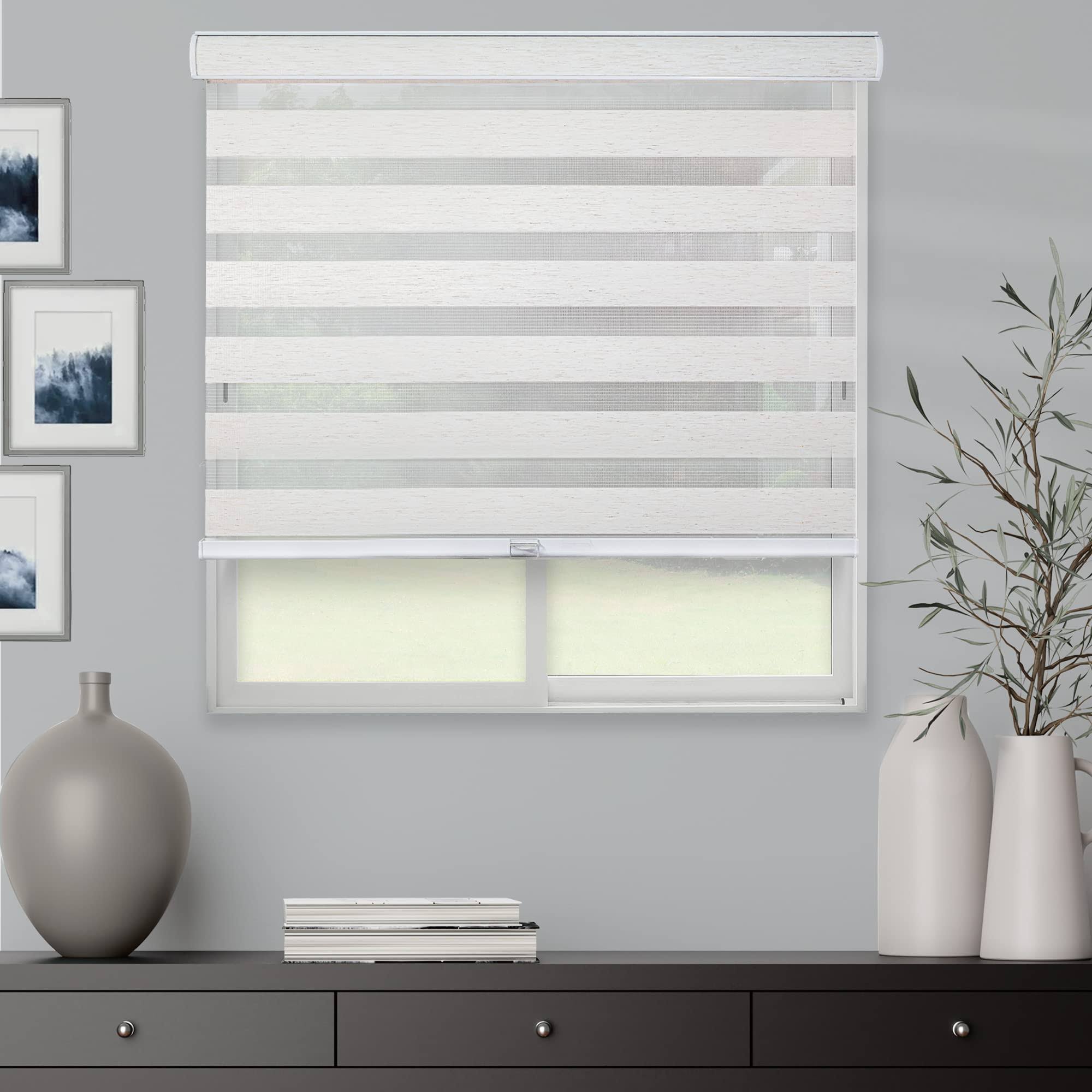 Chicology Everyday Cordless Zebra Shades, Light Filtering - 28