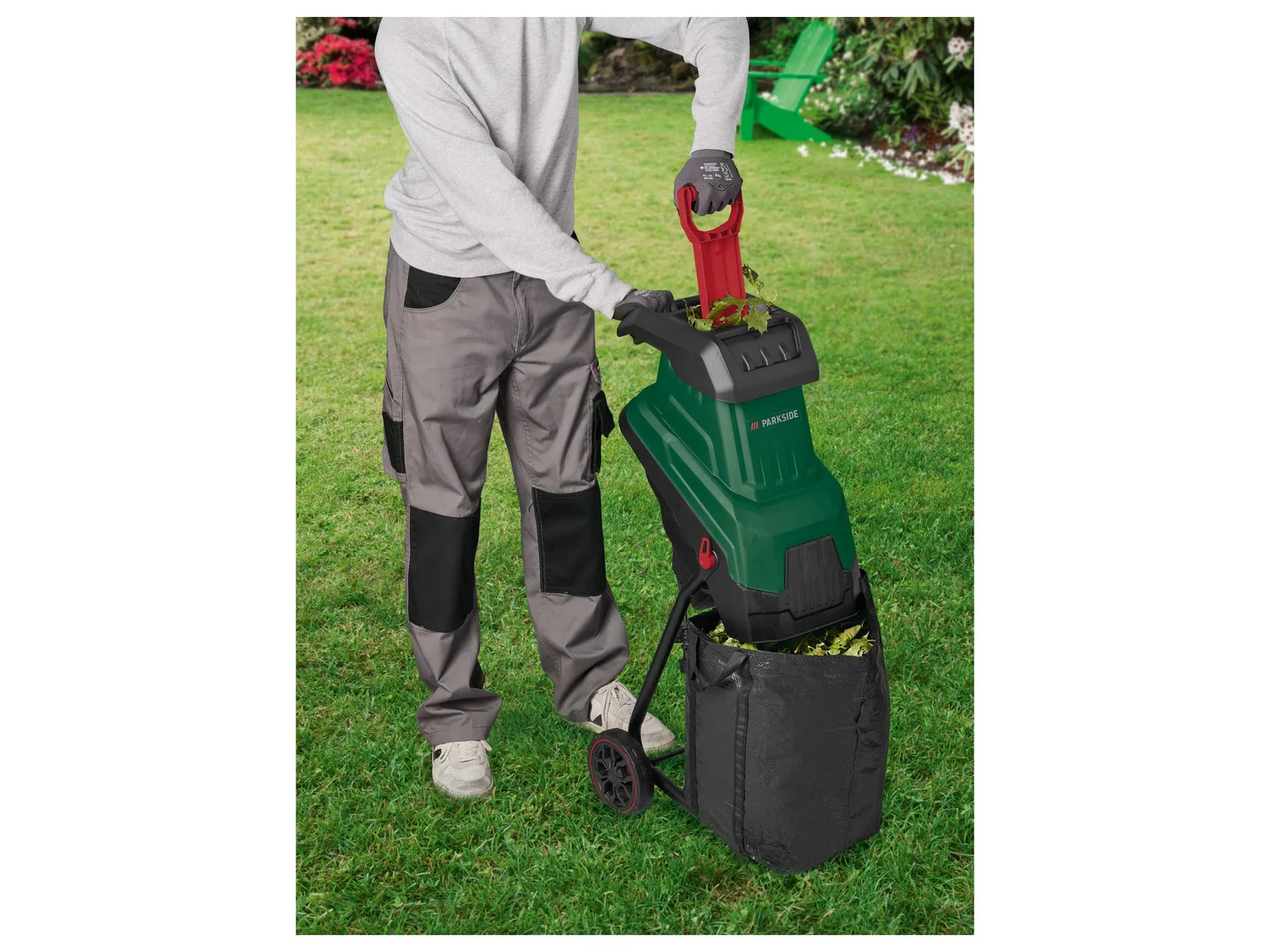 PARKSIDE Broyeur de vgtaux  lames PMH 2400 C3, 2400 W