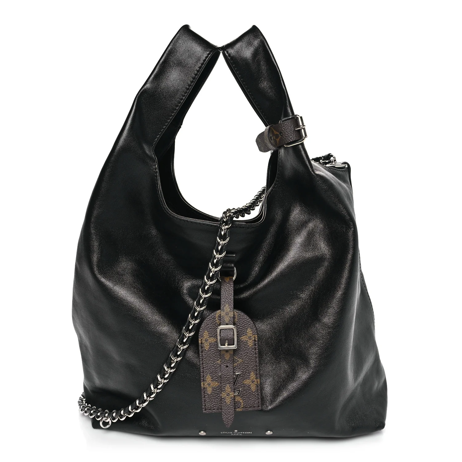 Calfskin Monogram Atlantis Vibe MM Black