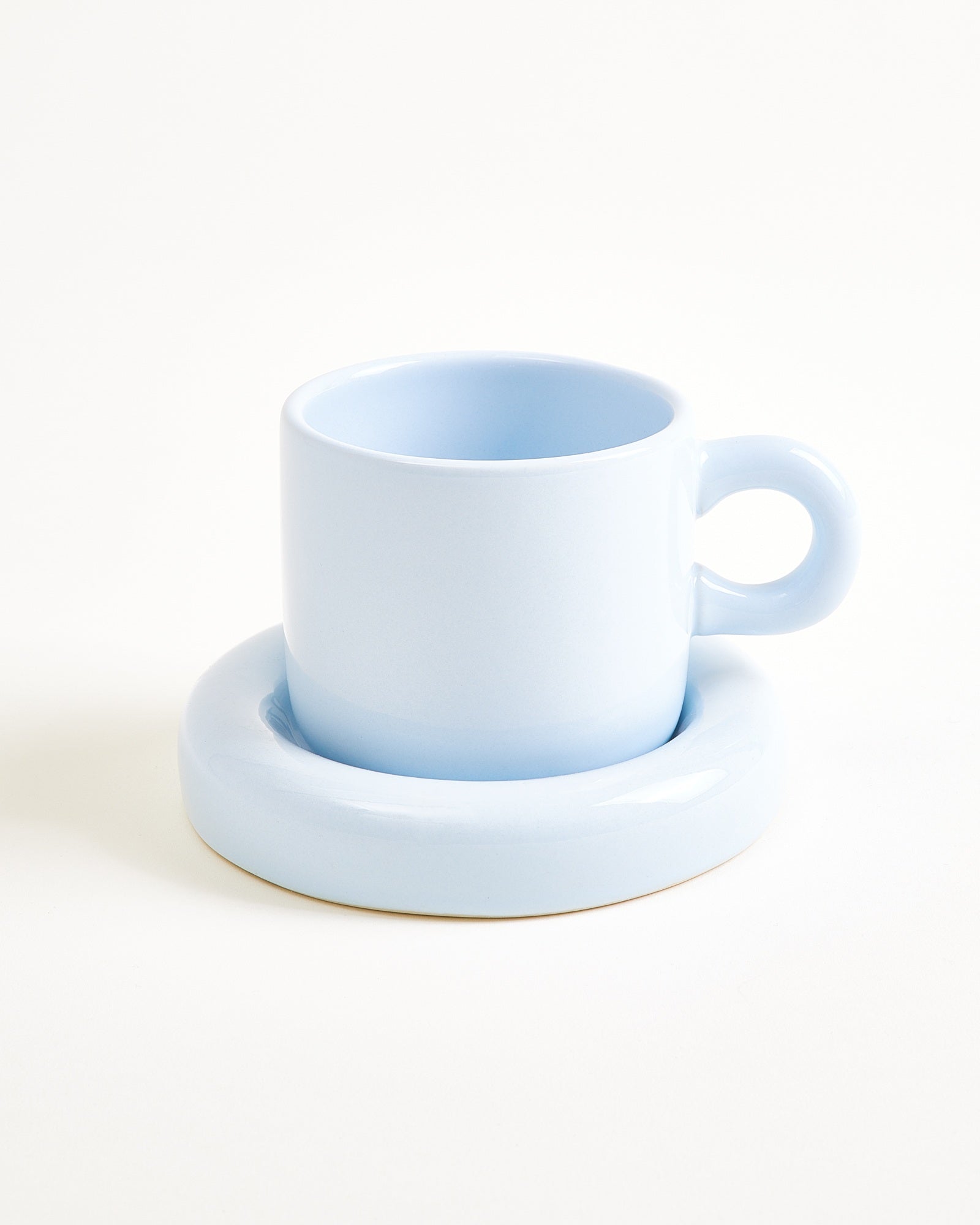 SEIA - MUG & SAUCER LIGHT BLUE