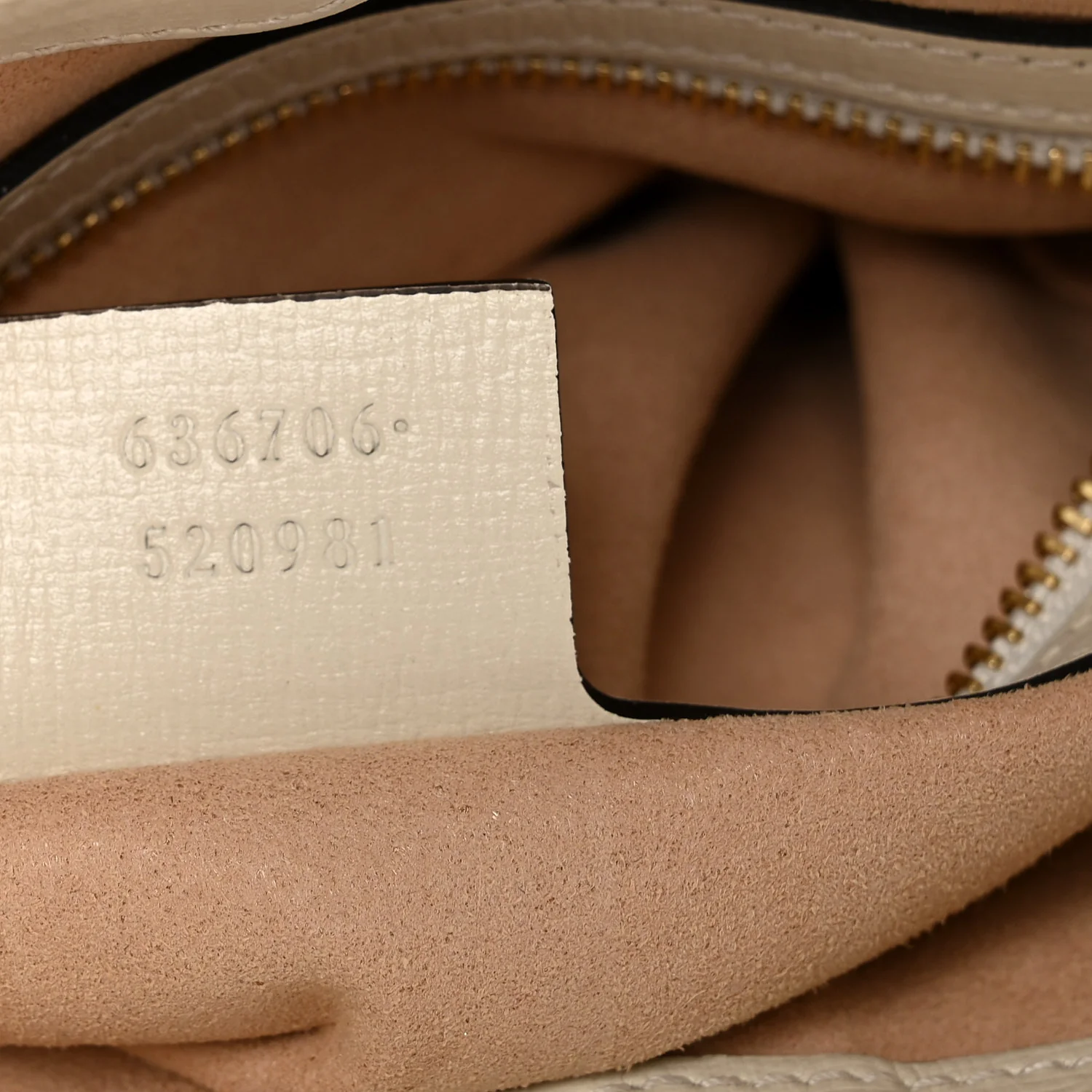 GG Supreme Monogram Azalea Calfskin Web Small Jackie 1961 Hobo Beige Ebony Mystic White
