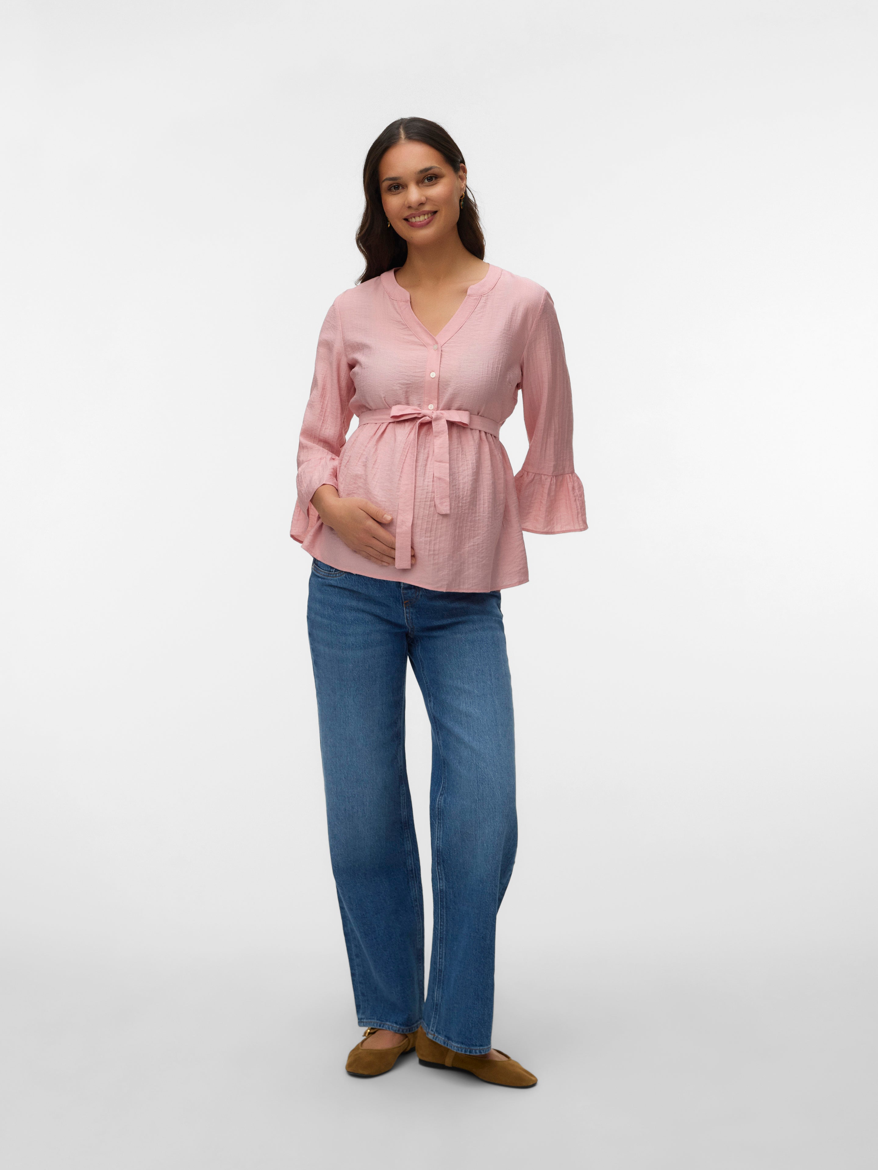 VERO MODA® Regular Fit V-Neck Top