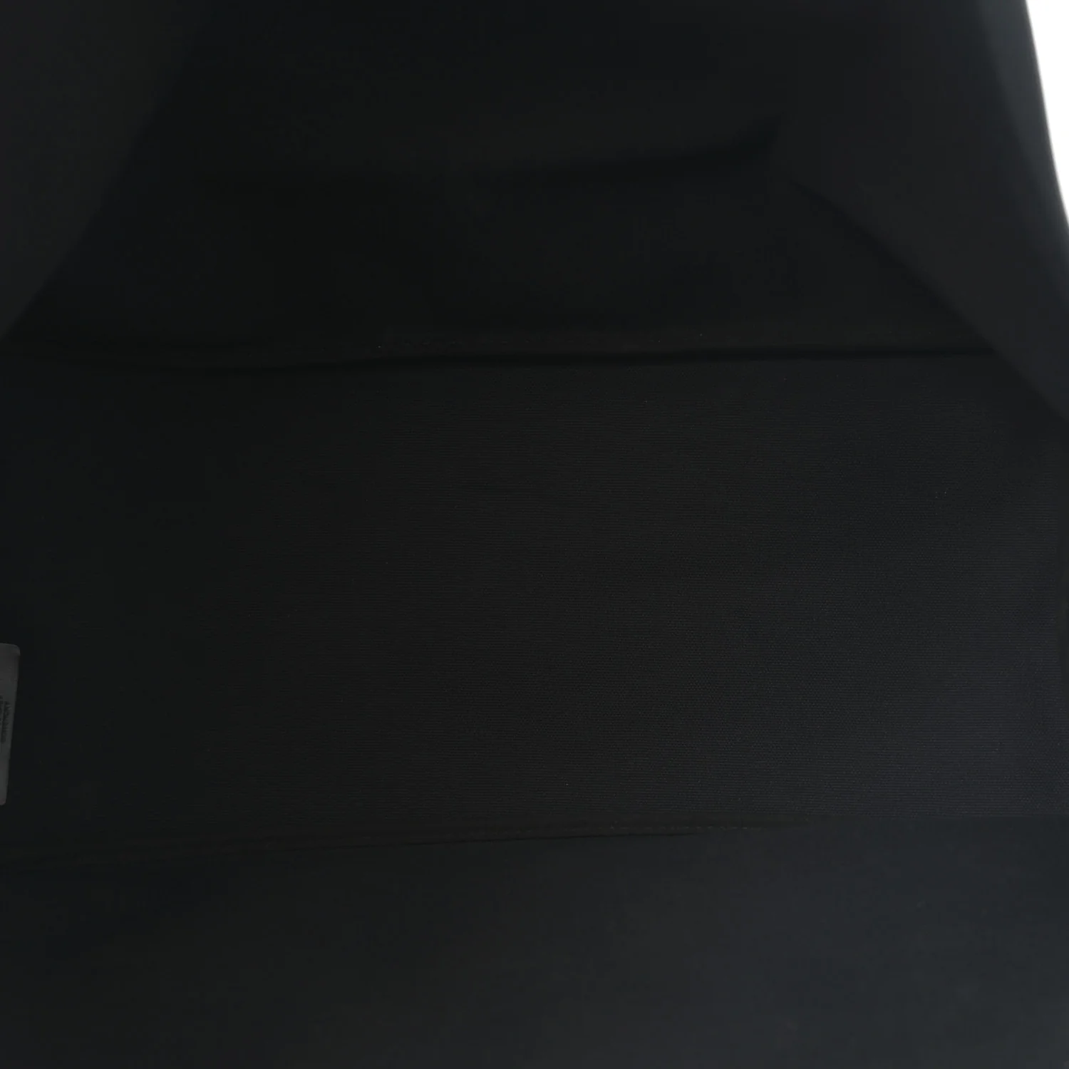 Textured Coated Canvas Bambi Print Large Antigona Tote Black