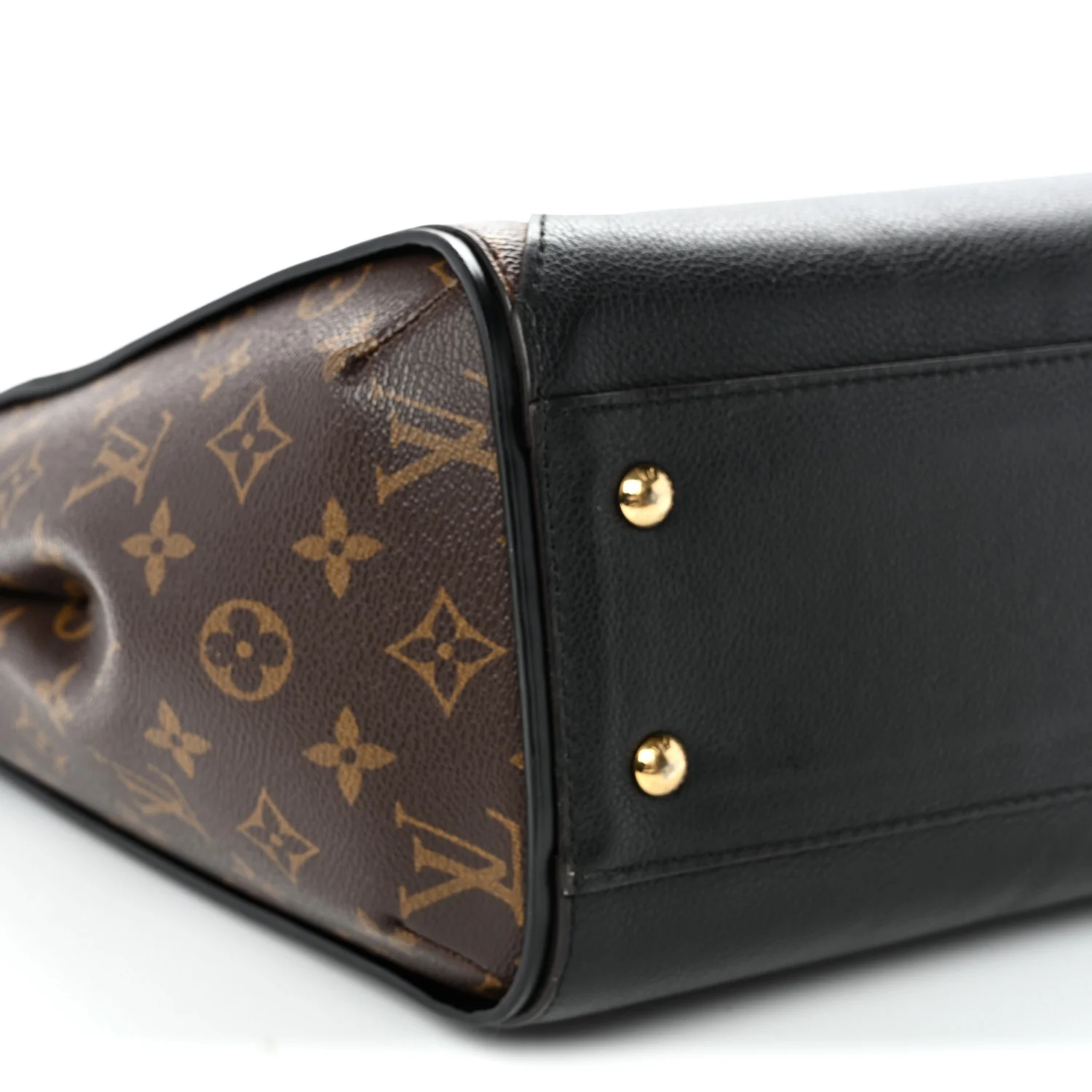 Calfskin Monogram Kimono Tote  Black