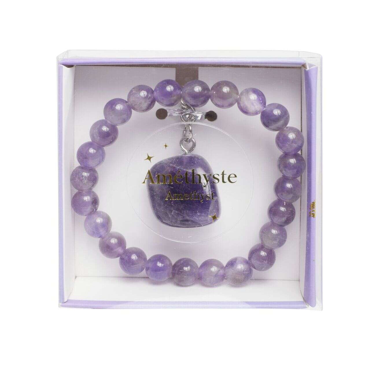 Coffret bracelet et porte-clefs pierre (4 modèles)