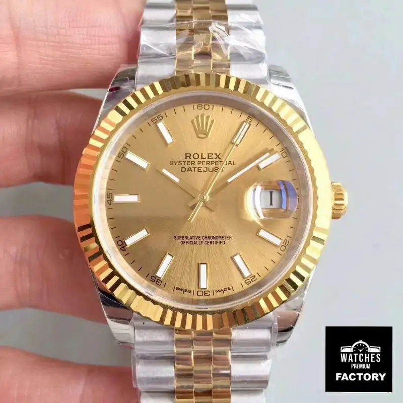 Rolex Datejust II 116333 41MM EW Factory Yellow Gold Dial