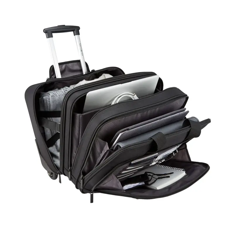 Black Classic Business 2.0 Wheeled Business Case Wheeled Briefcases | 3896-LROBM - SAMSONITE OUTLET