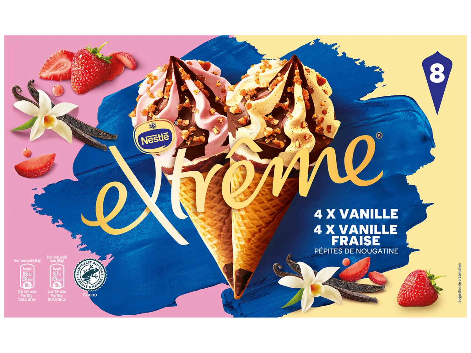 EXTRME 8 glaces