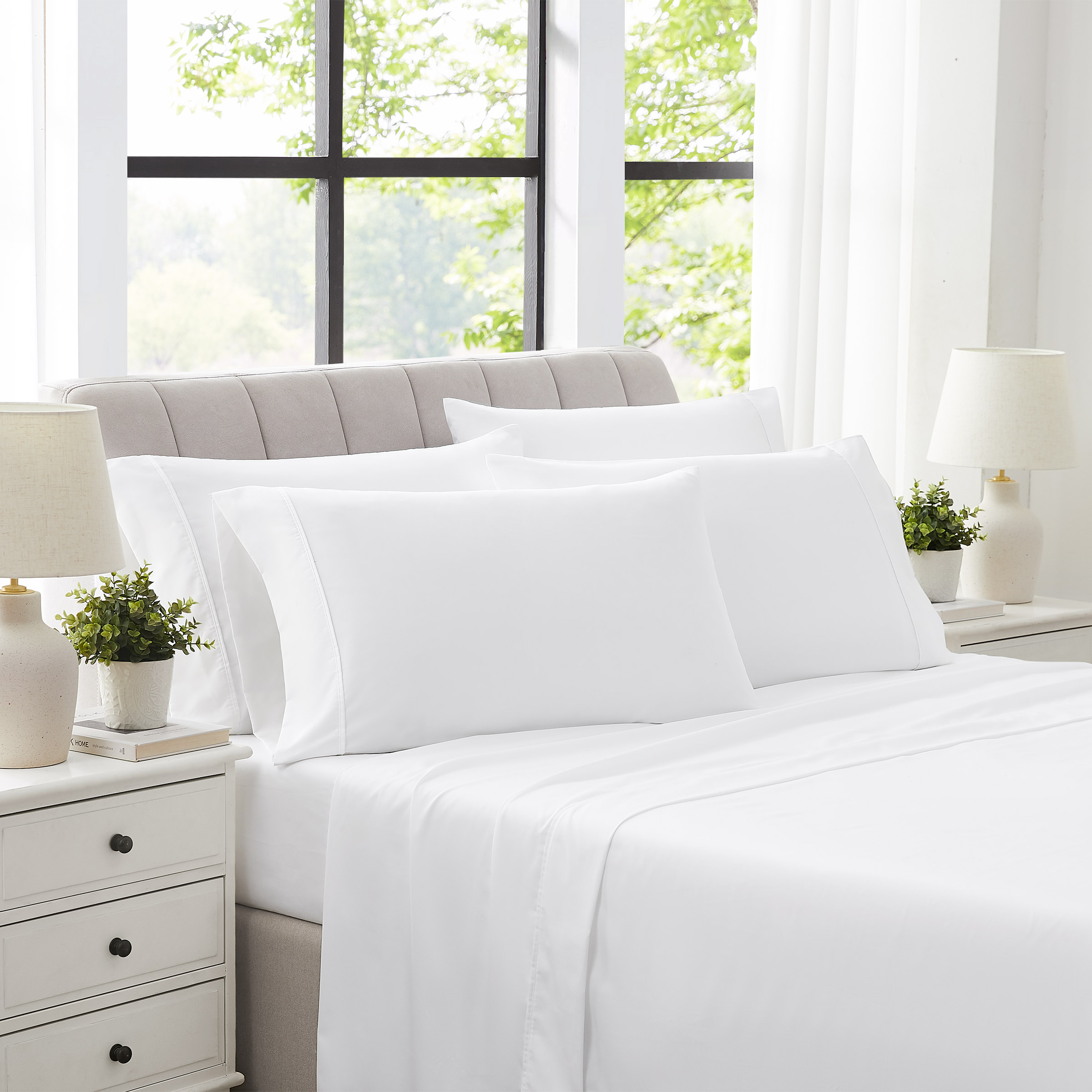 Hotel Signature Egyptian Cotton 400 Thread Count 6 - Piece Sheet Set