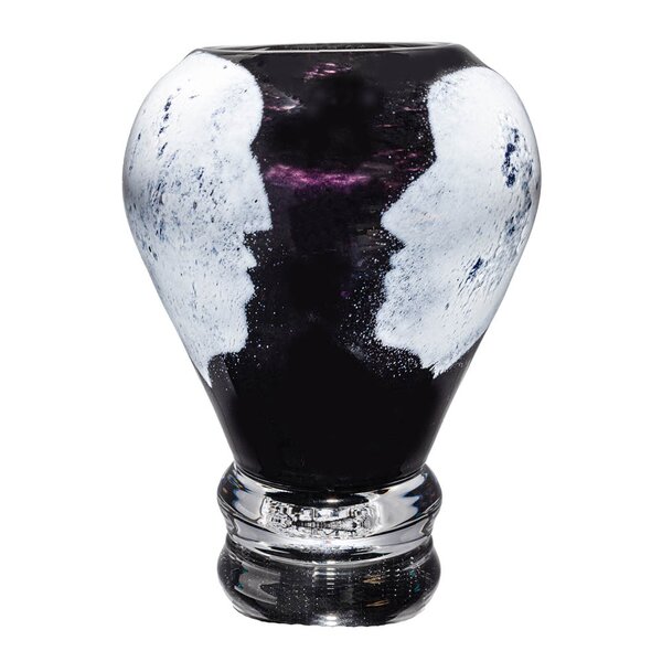 Vi Møtes vase 18 cm svart