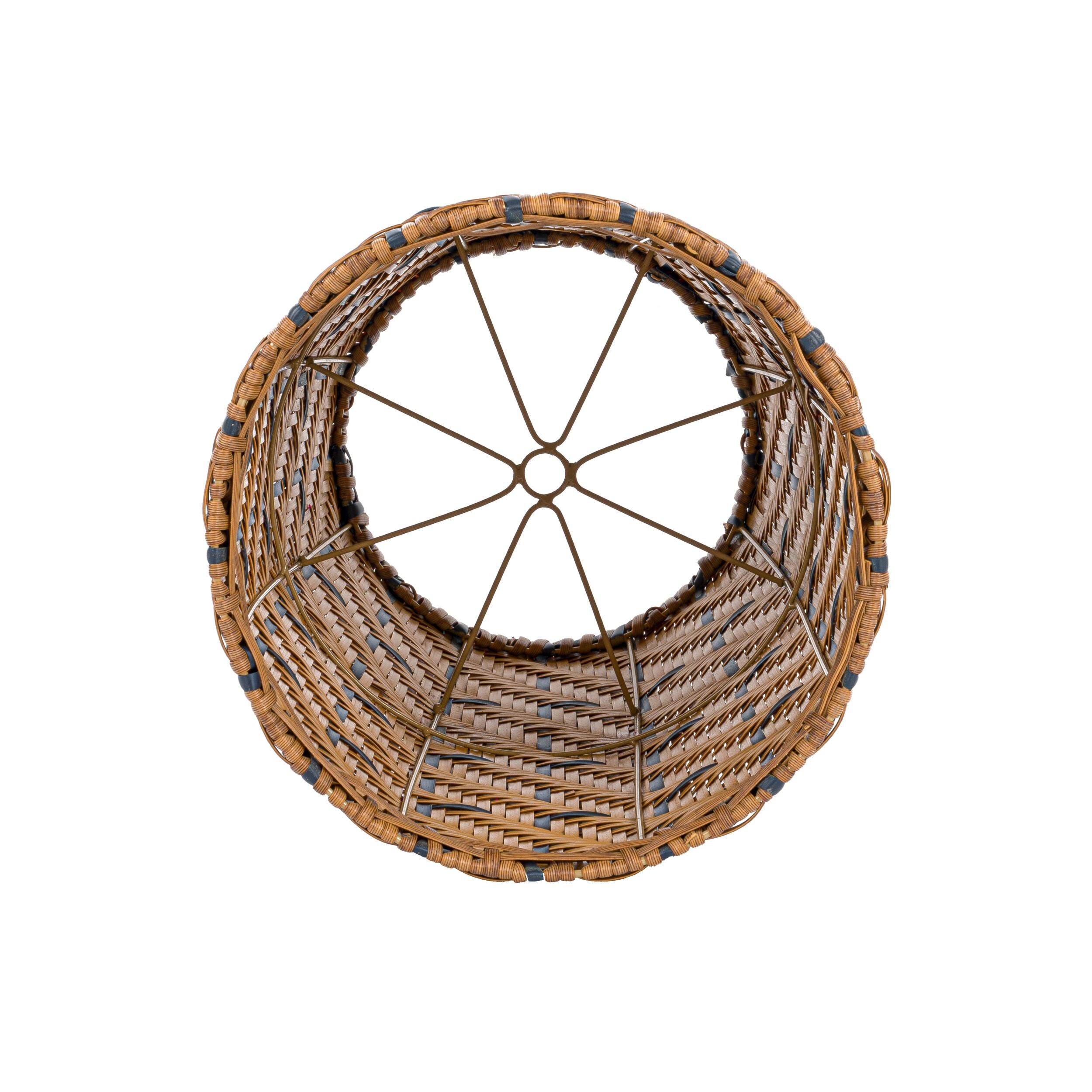 Herringbone Weave Collection Plant Basket Tall