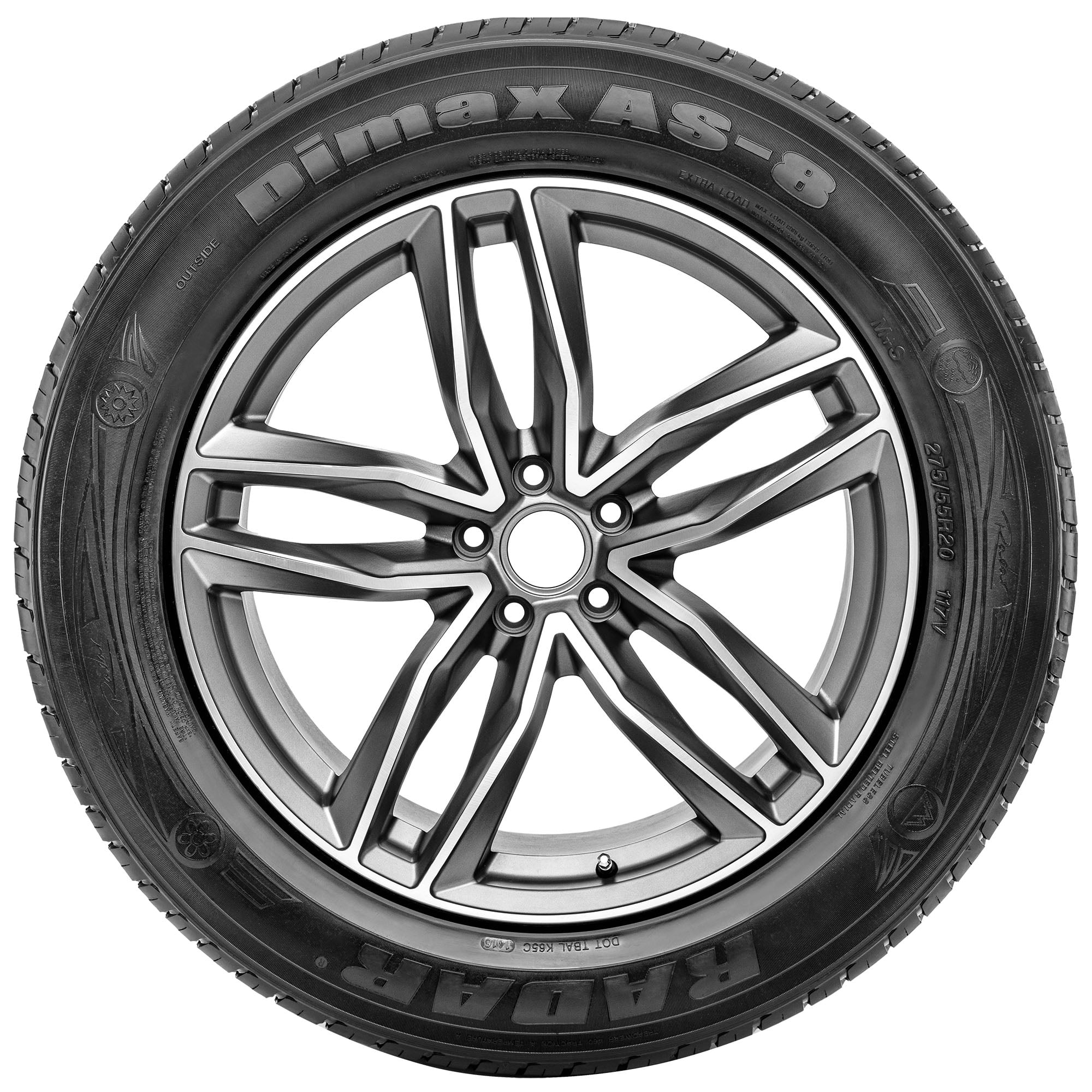 Radar Dimax AS - 8 All-Season 265/40R22 106W XL Passenger Tire